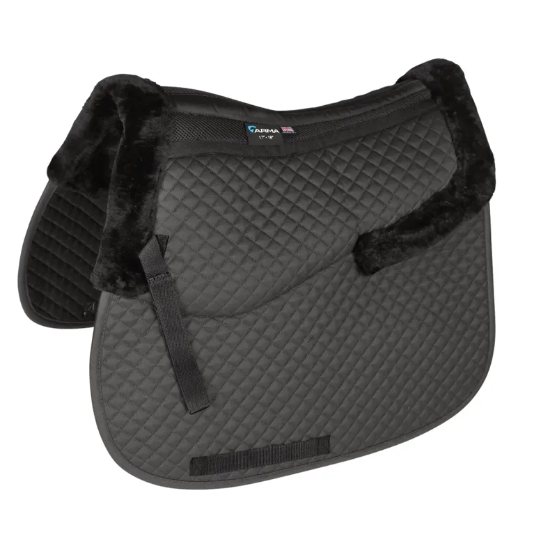 ARMA Half Lined Saddlecloth - Black